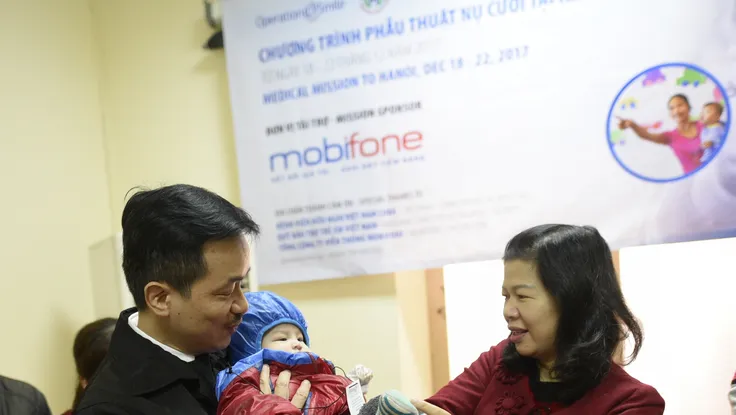 Chương trình phẫu thuật nhân đạo cho trẻ bị dị tật