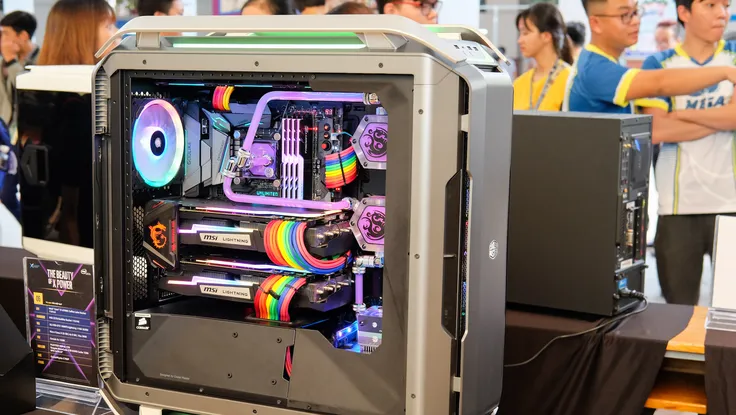 Nhiều PC khủng xuất hiện tại The Beauty of X Power 2018