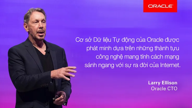 Oracle ra mắt cơ sở dữ liệu tự động đầu tiên trên TG
