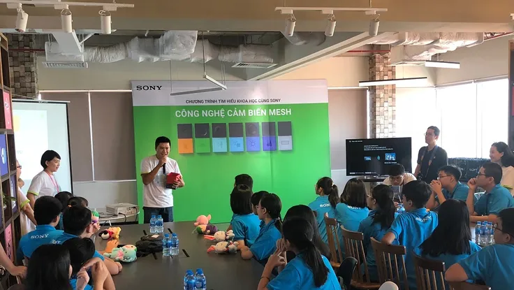 Sony đưa công nghệ cảm biến MESH vào trường học