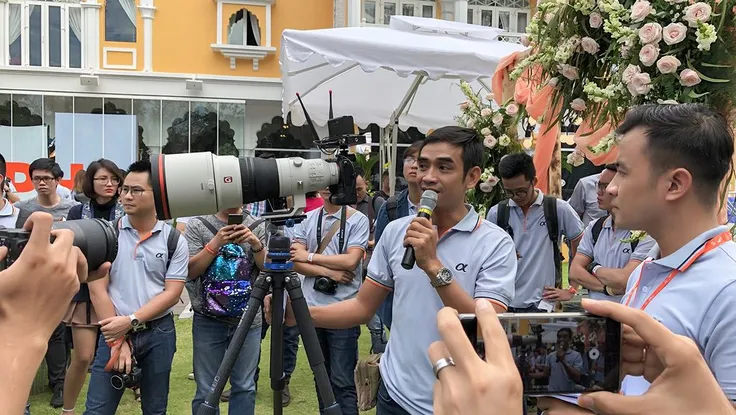 Sự kiện trải nghiệm máy ảnh Sony lớn nhất 2018