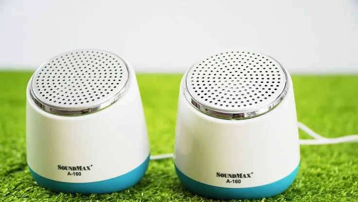 Đánh giá mẫu loa để bàn chưa tới 200.000 đồng của SoundMax 
