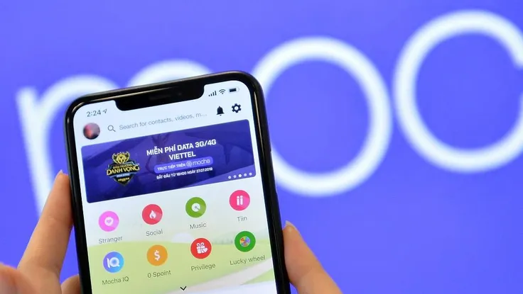 Ứng dụng nhắn tin miễn phí Mocha thu hút người dùng