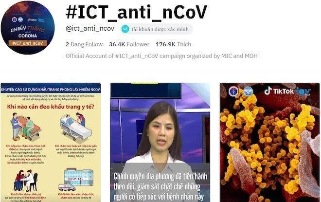 Cách cập nhật thông tin về dịch COVID-19 bằng TikTok