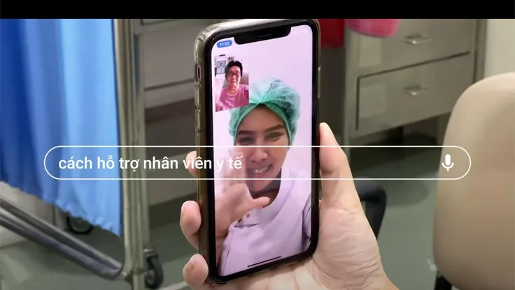 Google thể hiện lòng tri ân các bác sĩ trong mùa dịch 