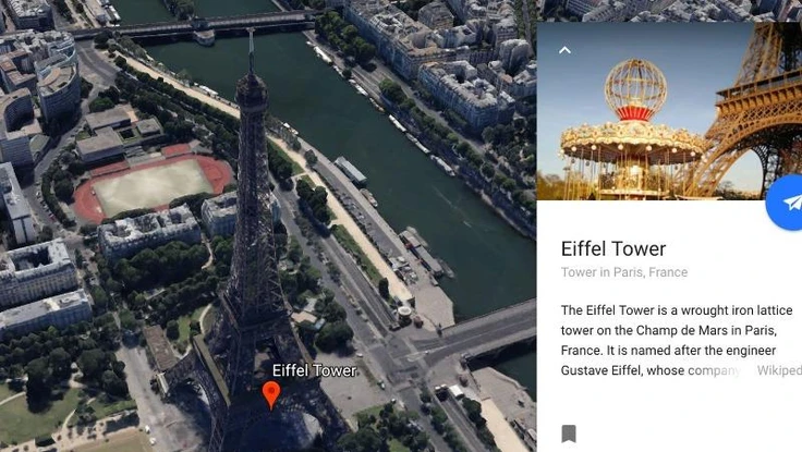 Cách đi du lịch khắp thế giới nhờ Google Earth