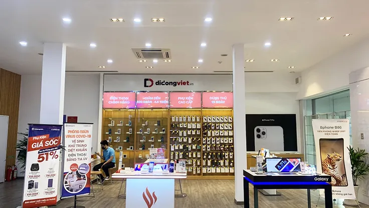 Hệ thống kinh doanh mới giữa cửa hàng điện thoại và nhà mạng