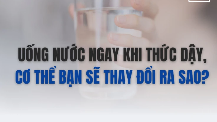 Uống nước ngay khi sáng thức dậy, cơ thể bạn sẽ thay đổi ra sao? 