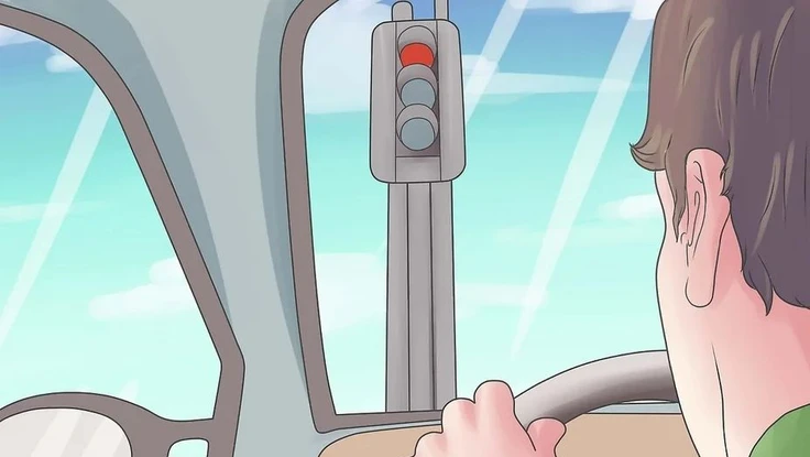 Sai lầm thường gặp của tài xế khi đến đèn tín hiệu giao thông