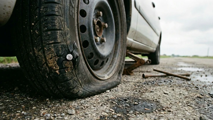 Lốp xe hay bị thủng: Khi nào cần thay mới để đảm bảo an toàn?