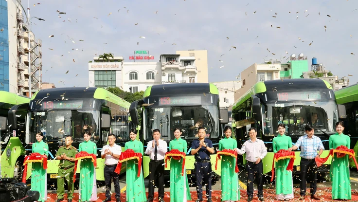 TP.HCM: 58 xe buýt điện trên hai tuyến 33 và 150 hoạt động từ ngày 27-12