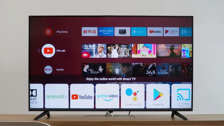 2 mẫu tivi thông minh giá rẻ với viền màn hình siêu mỏng