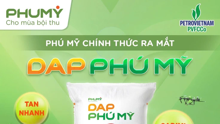PVFCCo ra mắt sản phẩm DAP Phú Mỹ