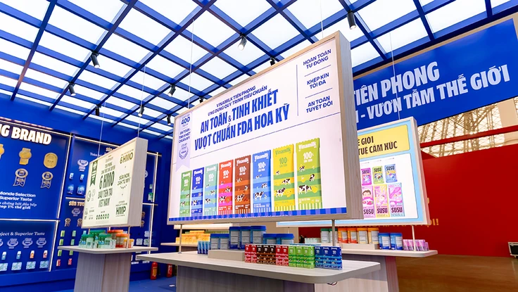 Vinamilk góp mặt tại Triển lãm thành tựu Đất nước dịp 80 năm Quốc khánh
