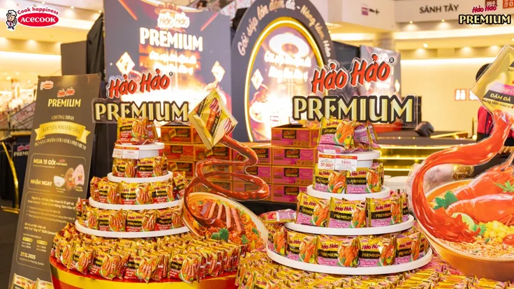 Acecook Việt Nam ra mắt phiên bản Hảo Hảo Premium