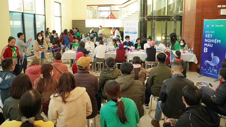 Ngày hội ‘Sống khỏe mỗi ngày 2025’ ở Thanh Hóa: Nhiều người mắc các bệnh lý tiêu hóa