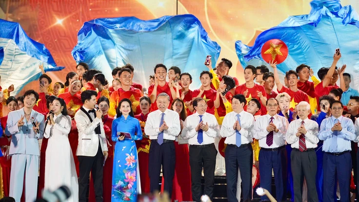 Chương trình nghệ thuật đặc biệt 'Mùa xuân thống nhất'