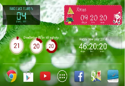 Đếm ngược thời gian đến năm mới