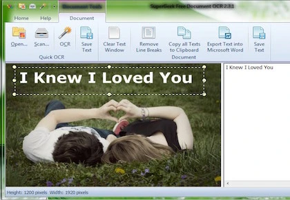 Dễ dàng trích xuất văn bản từ hình ảnh