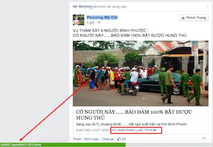 Lật tẩy trò giả mạo thông tin báo chí để kéo view