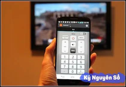 Biến smartphone thành remote thông minh