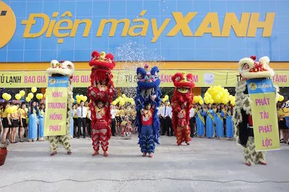 Khai trương siêu thị Điện máy Xanh lớn nhất hệ thống
