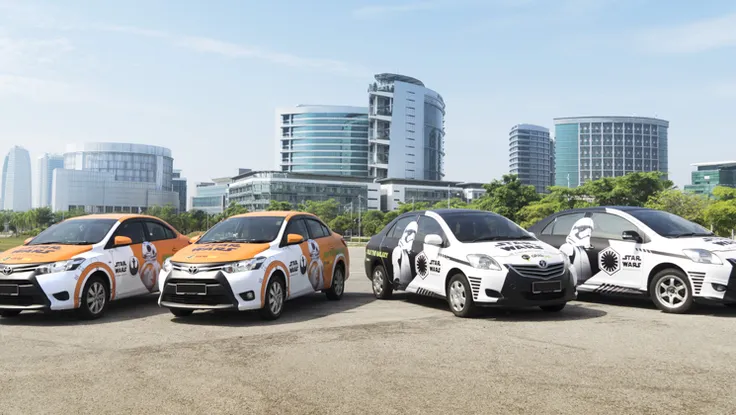GrabCar ra mắt phiên bản xe Star Wars