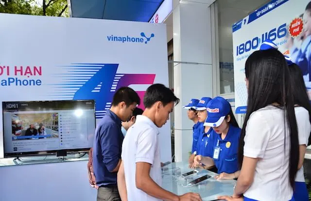 Trải nghiệm 4G Vinaphone tại TPHCM