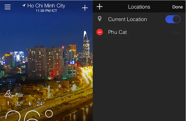 Phát hiện trời mưa trước 15 phút trên smartphone