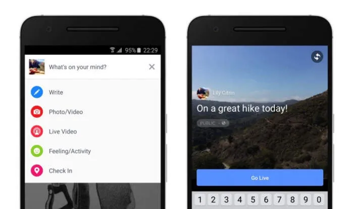 Facebook cung cấp Live Video cho người dùng Android