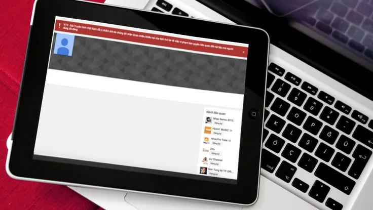 Hàng loạt kênh YouTube bị khóa vì bản quyền