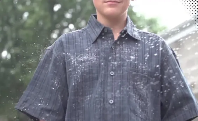 Trải nghiệm công nghệ Nano siêu chống ướt của Mỹ