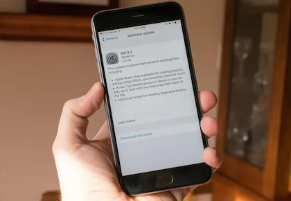Thủ thuật để hạ cấp iOS 9.3 về iOS 9.2.1 