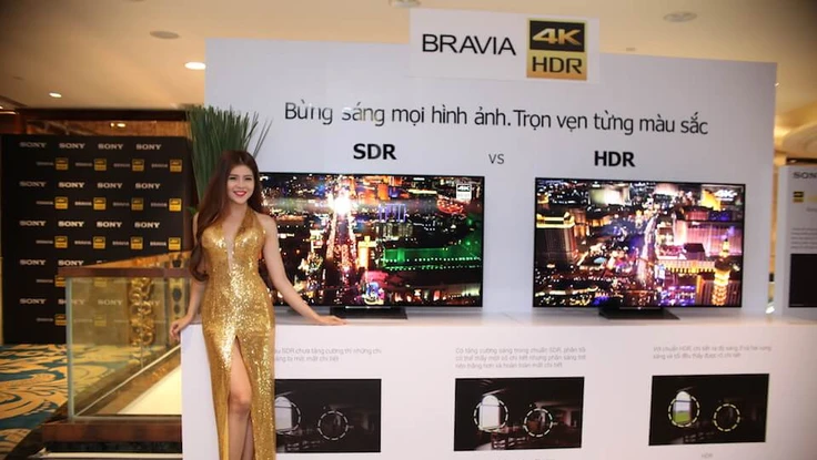 Sony trình làng siêu phẩm TV 4K HDR 