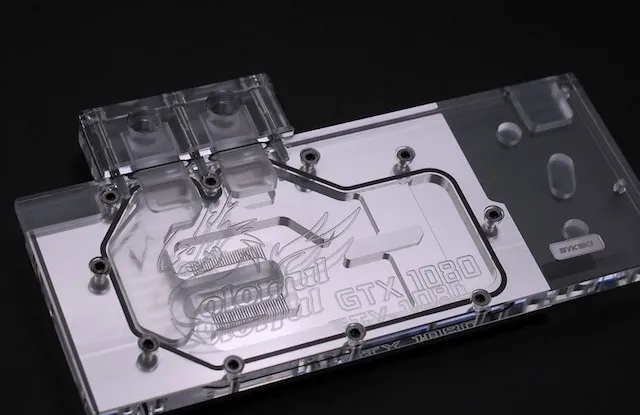 Lộ diện mẫu tản nhiệt nước đầu tiên cho GTX 1080