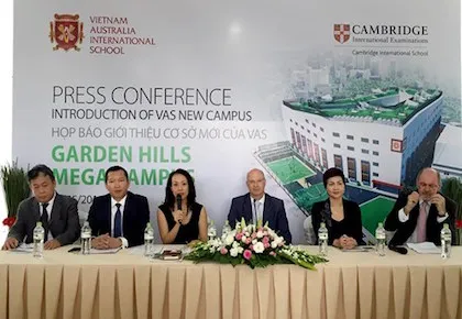 VAS sắp khai trương cơ sở mới Garden Hills Mega Campus