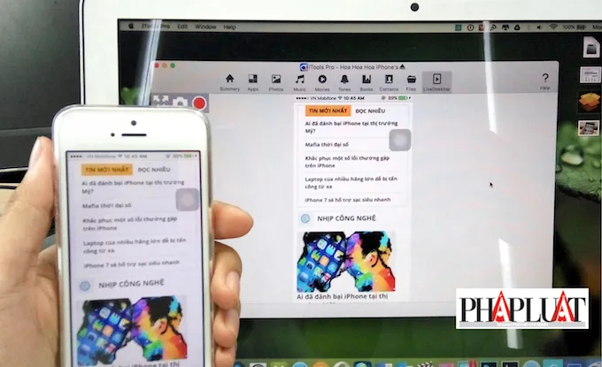2 cách quay phim màn hình iPhone không cần jailbreak