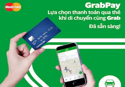 GrabPay - Đi xe không cần trả tiền mặt 