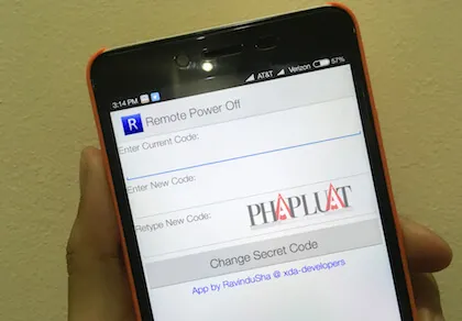 Hướng dẫn tắt smartphone từ xa bằng tin nhắn SMS