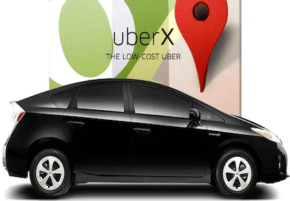 Giảm 50.000 đồng khi đặt Uber thông qua Google Maps