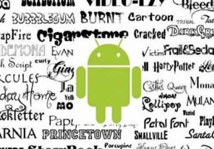 Cách chọn font chữ đẹp cho smartphone Android 