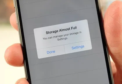 Mẹo giúp xóa tan nỗi lo hết bộ nhớ trên iPhone 