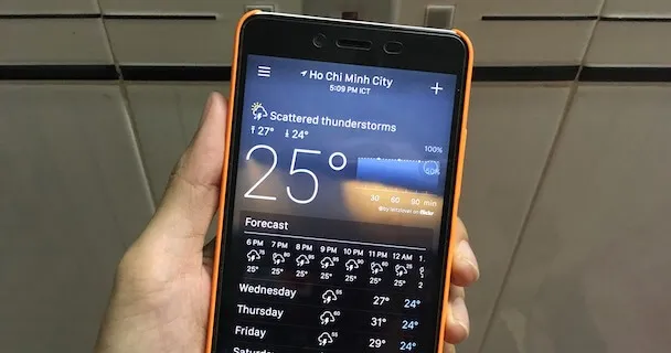 Ứng dụng cảnh báo trời mưa ‘cực đoan’ trước 15 phút