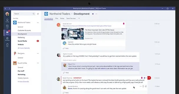Làm việc nhóm hiệu quả hơn với Microsoft Teams