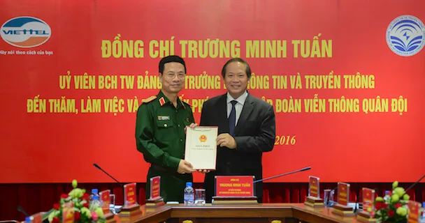 Viettel sản xuất thành công thiết bị thu phát sóng 4G