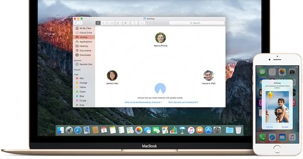 Mẹo chuyển hình ảnh siêu tốc giữa các thiết bị iOS