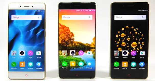 Trải tay nhanh chiếc smartphone 'không viền màn hình'