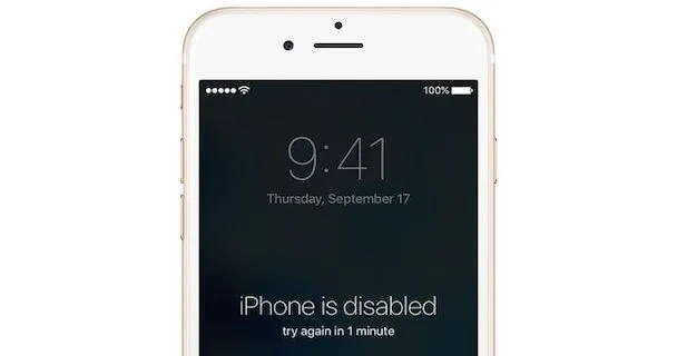 Cách mở khóa iPhone khi nhập sai mật khẩu