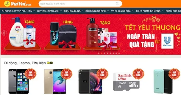 Sàn TMĐT vuivui.com mắt với mục tiêu đánh bật hàng dỏm 
