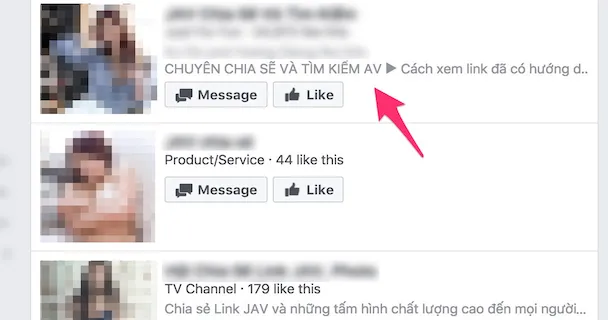 Lừa đánh cắp tài khoản bằng fanpage khiêu dâm
